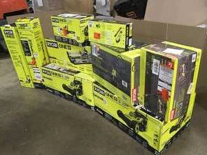 Lot of Assorted Ryobi Lawn Care Power Items Customer Returns See  Terms on Auction
