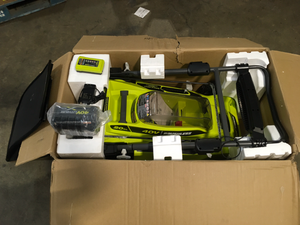 RYOBI 40V Brushless 20 in. Cordless Battery Walk Behind Push Lawn Mower with 6.0 Ah Battery and Charger Customer Returns See Terms on Auction