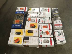 Lot of Mixed Assorted Door Locks and Handles Various Models and Conditions Customer Retrns See Terms on Auction