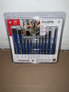 Dasco Pro Punch and Chisel Set (12-Piece). See Pictures