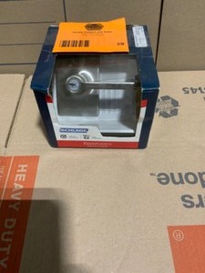 Schlage Latitude Satin Nickel Keyed Entry Door Handle with Century Trim. See Pictures