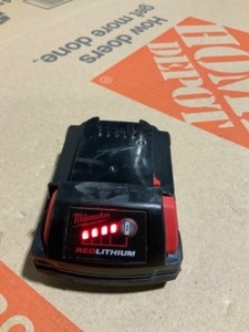 Milwaukee M18 18-Volt 2.0 Ah Lithium-Ion Compact Battery. See Pictures