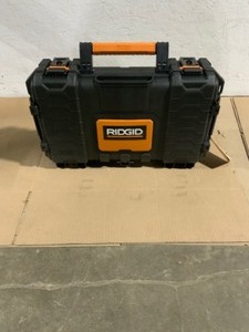 RIDGID 22 in. Pro Organizer, Black. See Pictures