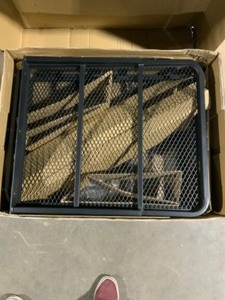 CURT 500 lb. Capacity 60 in. x 24 in. Black Steel Basket Hitch Cargo Carrier (Fixed 2 in. Shank) See Pictures