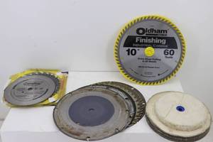 Various Size Blades & Buffers