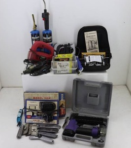 Propane Torches, Jigsaw, Stapler, Nailer, Dremel & misc