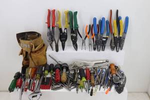 misc Tin Snips, Wire Cutters, Screwdrivers, Bit Tips, Wrenches & Punches