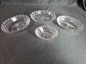 lot 6 image: Fostoria American Serving Dishes