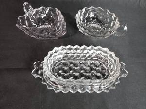 lot 10 image: Fostoria American Serving Dishes