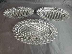 lot 12 image: Fostoria American Serving Platters