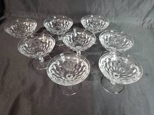 lot 15 image: Fostoria American Sherbert Dishes