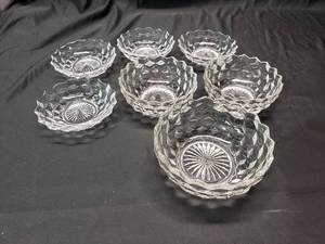 lot 22 image: 7 Fostoria Bowls
