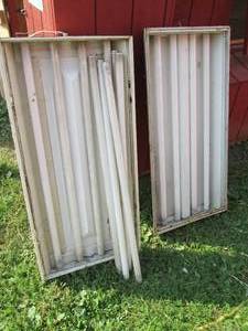 lot of 2 drop in ceiling lights 2x4...