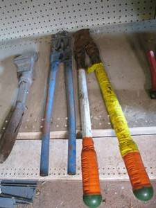 Lot of hand tools...