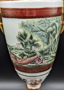 lot 23 image: Gorgeous Figural Handled Vase