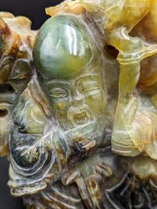 lot 31 image: Carved Jadeite Sculpture