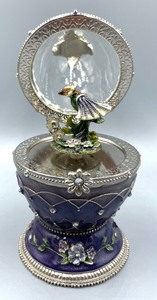 lot 165 image: Magnificent Musical Egg Figurine