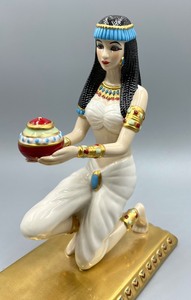 lot 183 image: Coalport Egyptian Collection Babital Figurine