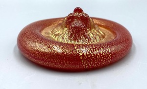 lot 177 image: Murano Art Glass Leo Lion Paperweight