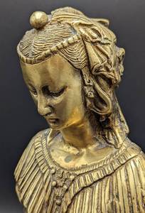 lot 102 image: Figural Brass Sculpture