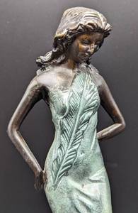 lot 109 image: Figural Bronze Statue