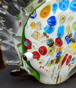 lot 110 image: Colorful Murano Glass Fish