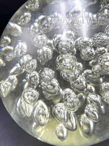 lot 266 image: Bubbled Art Glass Ball