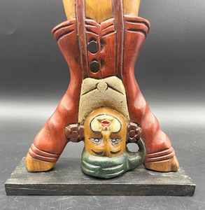 lot 271 image: Wonderful Wooden Bear Decor