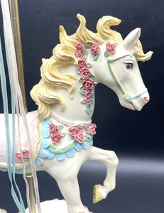 lot 279 image: Whimsical Carousel Horse