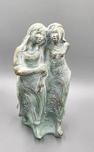 lot 338 image: Nostalgic Signed Isabel Bloom Sculptures