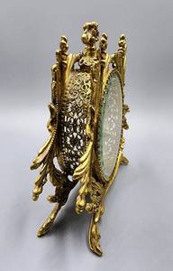 lot 342 image: Ornate Metal Perfume Bottle Offerings