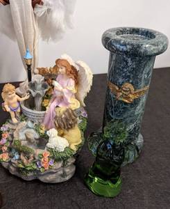 lot 362 image: Assorted Angel Figurines