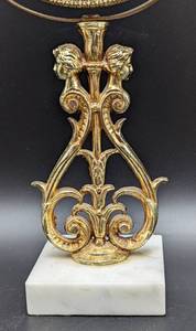 lot 49 image: Vintage Figural Vanity Mirror