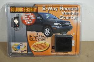 lot 92 image: Bulldog Security 2 Way Remote Vehicle Starter