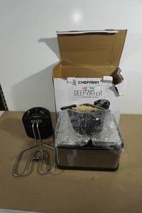 lot 121 image: Chefman Stainless Steel Deep Fryer
