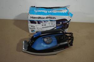 lot 130 image: Hamilton Beach 2 in 1 Iron and Steamer