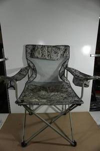 lot 140 image: Ozark Trail Digital Camo Folding Camping Chair