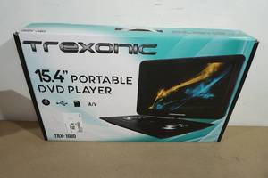 lot 151 image: NEW Trexonic 15.4 Portable DVD Player