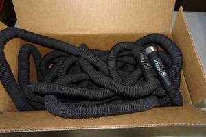 lot 15 image: Pocket Hose Silver Bullet 75 ft Garden Hose
