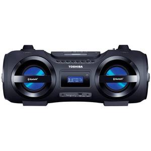 lot 7 image: NEW Toshiba Portable CD Boombox with Bluetooth