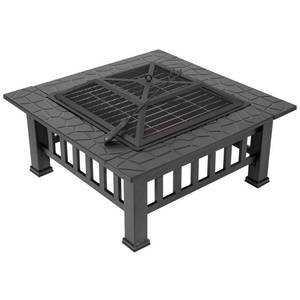 lot 18 image: Patio Premier Durango Square Patio Fire Pit