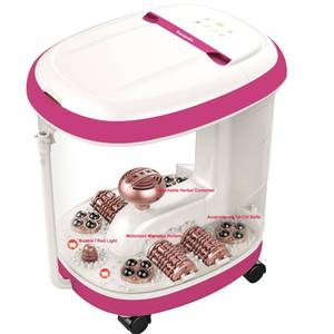 lot 58 image: NEW Carepeutic Motorized Water Jet Foot Bath Massager