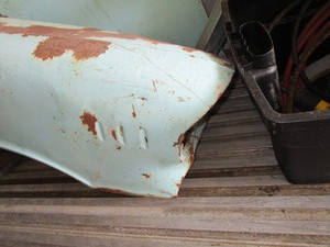lot 161 image: 57 Chevy Fenders