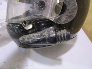lot 55 image: XL Simpson Voyager Helmet & Visors