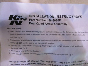 lot 89 image: (New) K&N Arrow Air Filter