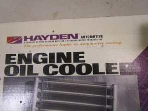 lot 104 image: (New) Engine Oil Cooler