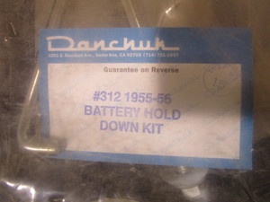 lot 125 image: (New) Battery Hold Down Kits