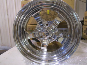 lot 141 image: (New) Billet Specialties Street Star Wheels