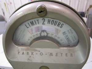 lot 237 image: Vintage Parking Meter (works)