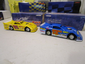 lot 253 image: 124th Diecast Dale McDowell & Bart Hartman Late Models
